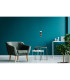 Alvarado Slim Pendant Ceiling Light Matt Black LED 3000K-10