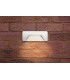 Outdoor LED Brick Wall Light 3W 3000K 160lm IP65 - White - 1