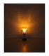 Olga Cylindrical Table Lamp Matt Black Satined Glass Shade 1x E27-5