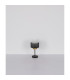 Olga Cylindrical Table Lamp Matt Black Satined Glass Shade 1x E27-7