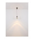 Labora Cone Dome Pendant Ceiling Light Matt Black Smoke Glass Shade LED 3000K-5