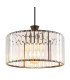 Jordana Cylindrical Pendant Ceiling Light Matt Black 1x E27-3