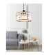 Jordana Cylindrical Pendant Ceiling Light Matt Black 1x E27-8