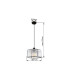 Jordana Cylindrical Pendant Ceiling Light Matt Black 1x E27-9