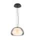 Avila Dome Pendant Ceiling Light Gunmetal Smoke Glass Shade LED Dimmable 2700-6500K Remote Control-1