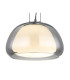 Avila Dome Pendant Ceiling Light Gunmetal Smoke Glass Shade LED Dimmable 2700-6500K Remote Control-3