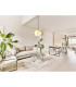 Avila Dome Pendant Ceiling Light Gunmetal Smoke Glass Shade LED Dimmable 2700-6500K Remote Control-7