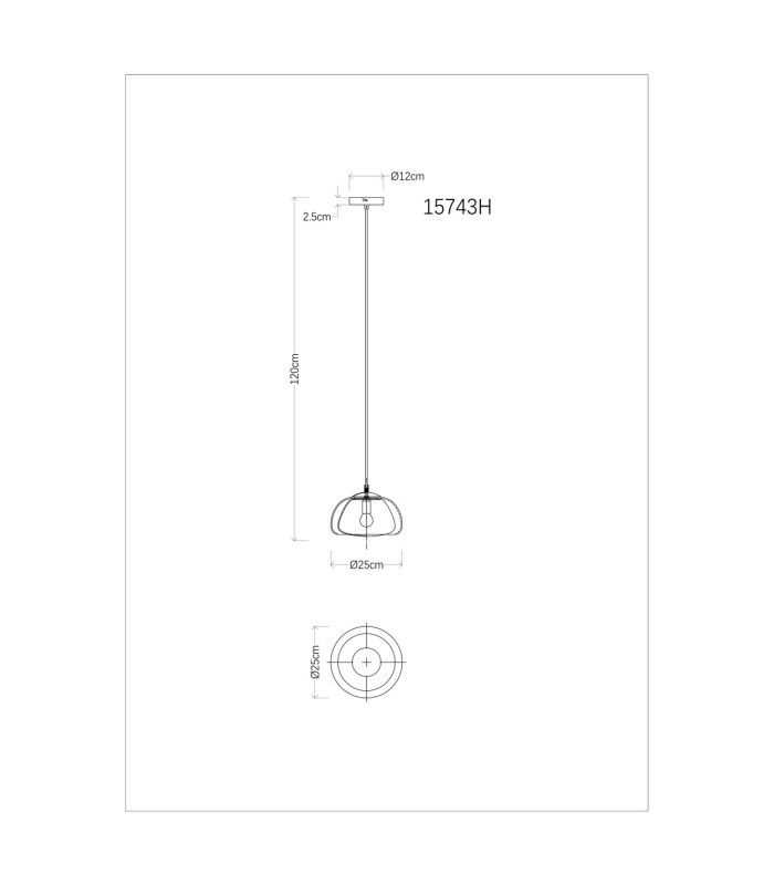 Jella Dome Pendant Ceiling Light Matt Black Smoke Glass Shade 1x E14-8