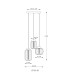 Fluoro Cluster Pendant Ceiling Light Matt Black 3x LED 3000K-5