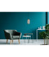 Fluoro Slim Pendant Ceiling Light Matt Black LED 3000K-7