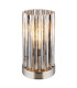 Cayden Glass Table Lamp Nickel Matt Clear Glass Shade 1x E27-1