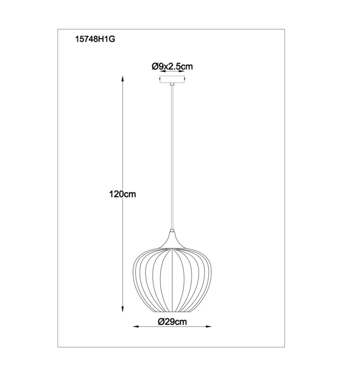Sander Dome Pendant Ceiling Light Matt Black Green Glass Shade 1x E27-5