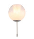 Barry Glass Floor Lamp Nickel Matt Ball Opal Glass Shade 1x E27-3