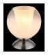 Barry Globe Table Lamp Nickel Matt Ball Opal Glass Shade 1x E27-3