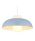 Lowe Dome Pendant Ceiling Light Blue Matt 1x E27-3