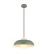 Lowe Dome Pendant Ceiling Light Green Matt 1x E27-1
