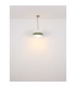 Lowe Dome Pendant Ceiling Light Green Matt 1x E27-5