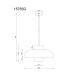Lowe Dome Pendant Ceiling Light Green Matt 1x E27-8