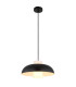 Lowe Dome Pendant Ceiling Light Matt Black 1x E27-1