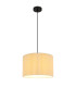 Page Cylindrical Pendant Ceiling Light Matt Black 1x E27-1