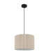 Page Cylindrical Pendant Ceiling Light Matt Black 1x E27-2