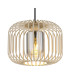 Alfred Wire Frame Pendant Ceiling Light Sand Colored Matt 1x E27-3