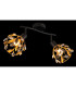 Mika Twin Ceiling Spotlight Matt Black 2x E14-5
