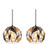Mika Bar Pendant Ceiling Light Matt Black 3x E27-4