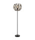 Mika Floor Lamp Matt Black 1x E27-2