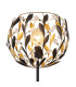 Mika Floor Lamp Matt Black 1x E27-3