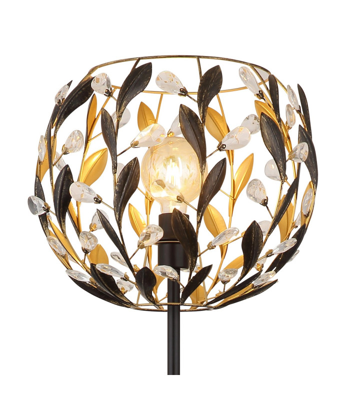 Mika Floor Lamp Matt Black 1x E27-3