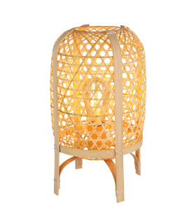 Cairo Bedside Table Lamp Natural Color 1x E27-1