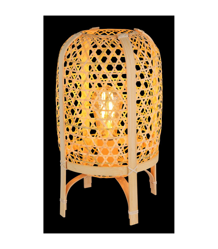 Cairo Bedside Table Lamp Natural Color 1x E27-3