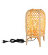 Cairo Bedside Table Lamp Natural Color 1x E27-4