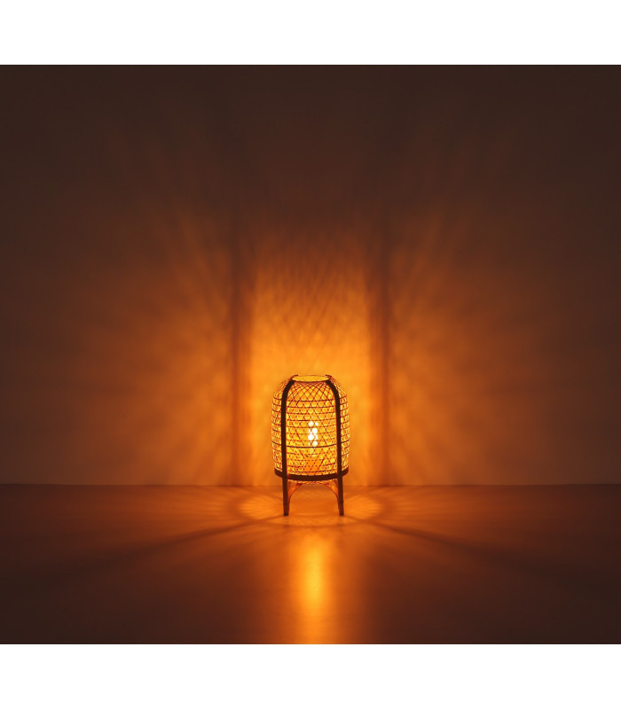 Cairo Bedside Table Lamp Natural Color 1x E27-5