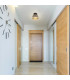 Colly Semi Flush Ceiling Light Matt Black 1x E27-4