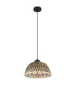 Colly Dome Wire Frame Pendant Ceiling Light Matt Black 1x E27-2