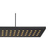 Dolores 80x20cm Pendant Ceiling Light Matt Black LED 3000K-4