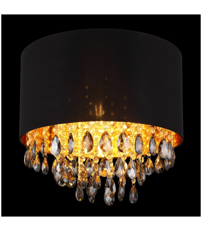 Coletta Cylindrical Ceiling Light Matt Black 1x E27-3