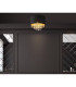 Coletta Cylindrical Ceiling Light Matt Black 1x E27-4