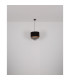 Coletta Pendant Ceiling Light Matt Black 1x E27-7