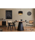 Coletta Pendant Ceiling Light Matt Black 1x E27-8