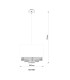 Coletta Pendant Ceiling Light Matt Black 1x E27-9