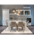 Jamessa Cluster Pendant Ceiling Light Brass-Coloured Matt Amber Glass Shade 6x E27-10
