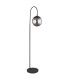 Blama Glass Floor Lamp Matt Black Glass Shade 1x E27-2