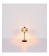 Corry Bar Pendant Ceiling Light Matt Black Smoke Glass Shade 4x E27-6