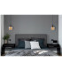 Corry 21cm Pendant Ceiling Light Matt Black Smoke Glass Shade 1x E27-7