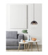 Varus 20cm Globe Pendant Ceiling Light Chrome Glass Shade 1x E27-6