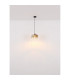 Hendry Slim Pendant Ceiling Light Matt Black Smoke Glass Shade 1x E27-5