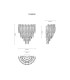 Dalton Wall Lamp Chrome 3x E14-8